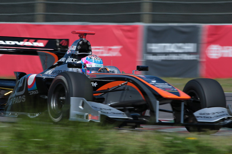 3位になった国本雄資選手（1号車 P.MU/CERUMO・INGING SF14/TOYOTA RI4A）