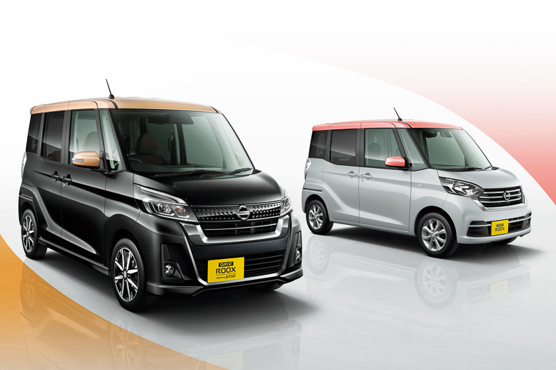 左から「ハイウェイスターX Vセレクション」「X Vセレクション」