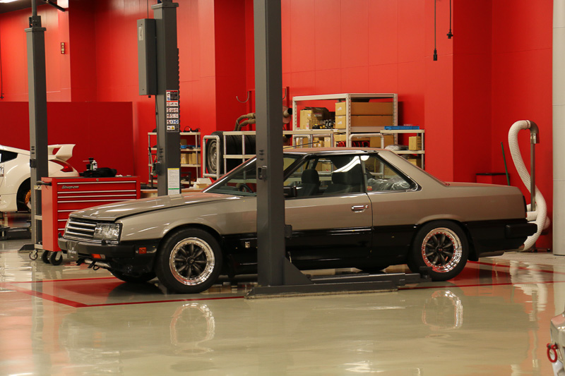 歴代スカイラインも美しく仕上げられている