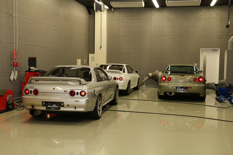 シャシダイナモルーム