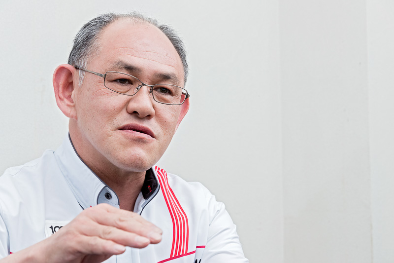 ヨコハマ・モータースポーツ・インターナショナル株式会社 開発本部 ジェネラルマネージャー 渡辺晋氏