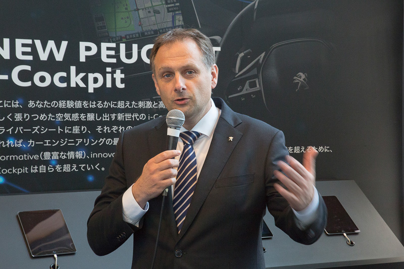 プジョー・シトロエン・ジャポン株式会社 代表取締役社長 クリストフ・プレヴォ氏