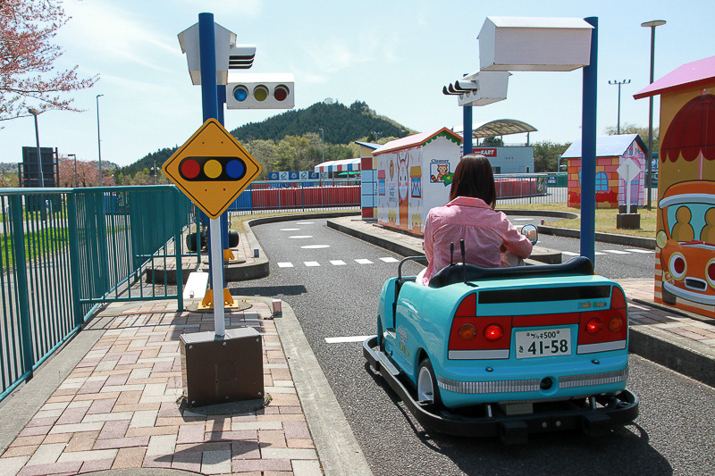 信号が変わるまでは停止