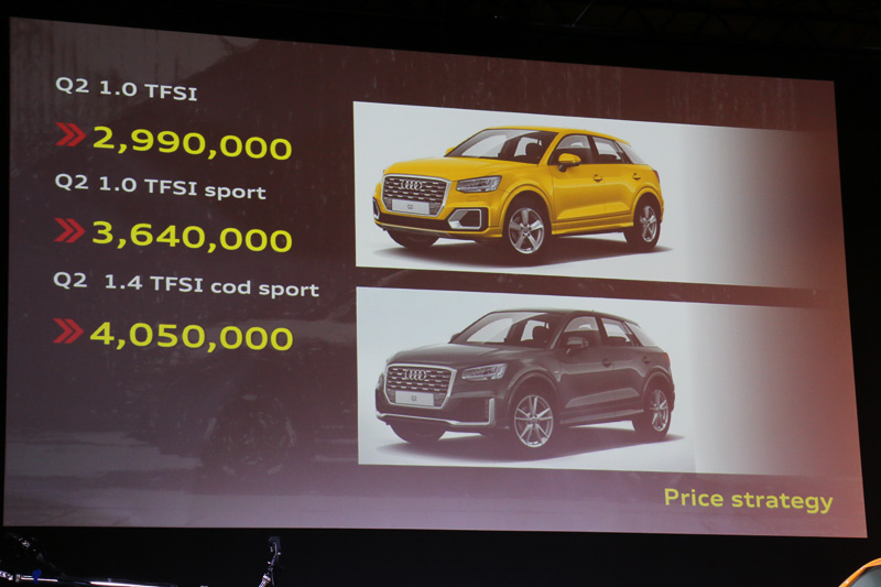 若いユーザーにアピールするため、300万円以下の299万円からラインアップを用意