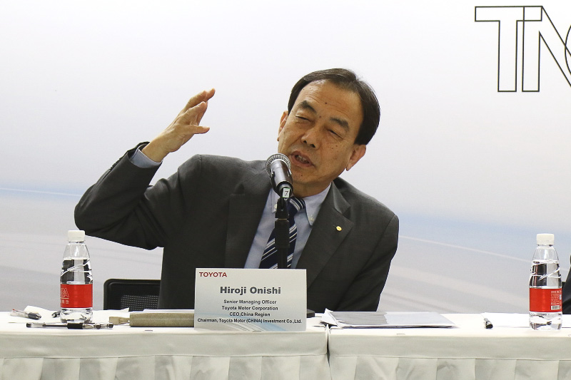 トヨタ自動車株式会社 中国事務所総代表 大西弘致氏