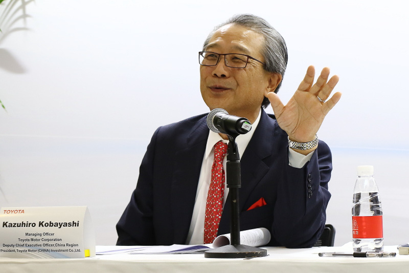 トヨタ自動車（中国）投資有限会社 社長 小林一弘氏
