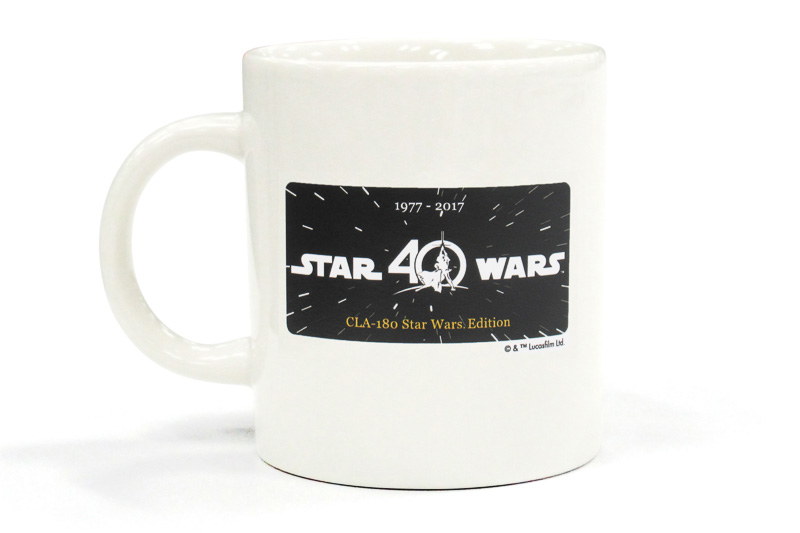 400個限定販売の「CLA 180 STAR WARS Edition マグカップ」（1900円）