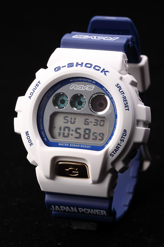 500本限定の「G-SHOCK×RAYS」（DW-6900）