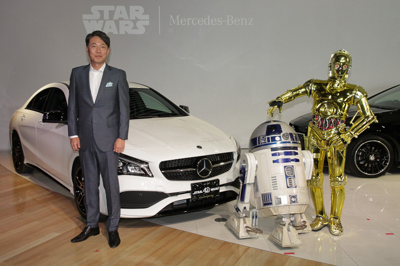 発表会にはR2-D2やC-3POも登場して会場を盛り上げた