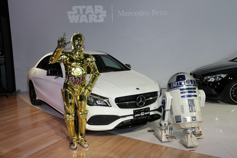 発表会にはR2-D2やC-3POも登場して会場を盛り上げた