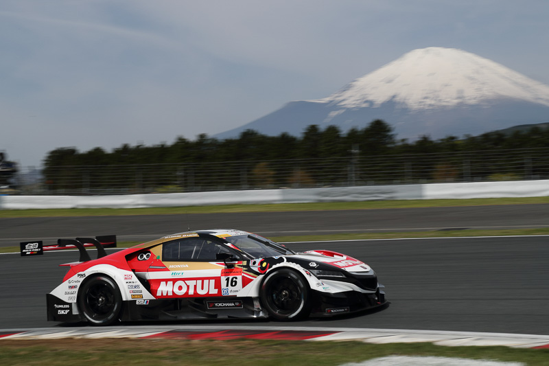 GT500クラスでは、新たに16号車 MOTUL MUGEN NSX-GT（武藤英紀/中嶋大祐組）にもタイヤ供給を開始