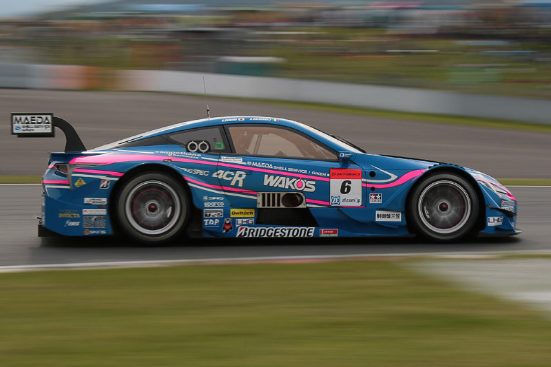 GT500、3番手につけた6号車 WAKO'S 4CR LC500（大嶋和也/アンドレア・カルダレッリ組、BS）