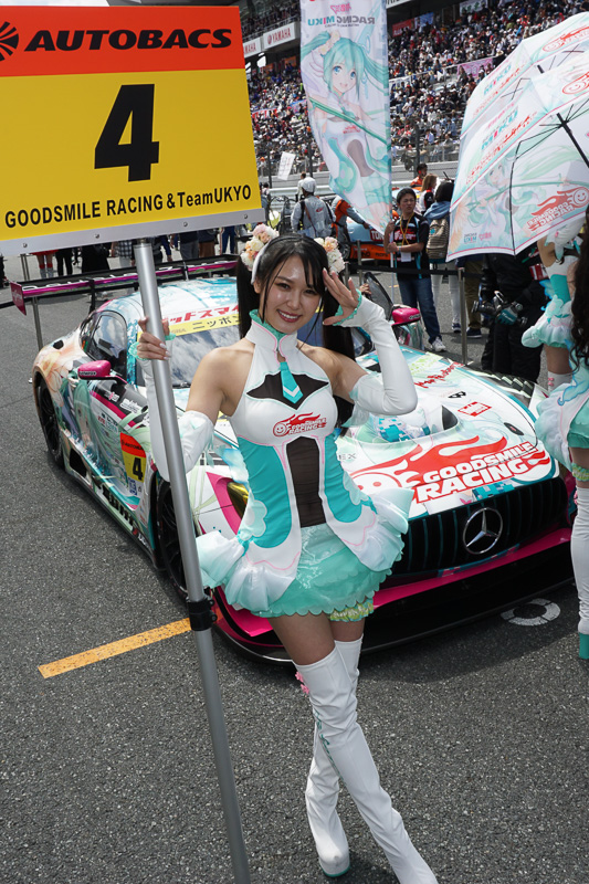 4号車 グッドスマイル 初音ミク AMG（片岡龍也/谷口信輝組 YH）