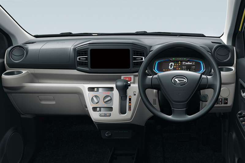 X“SAIII”のインパネ。G“SAIII”とX“SAIII”はインパネやシートがライトグレーで2トーン化される