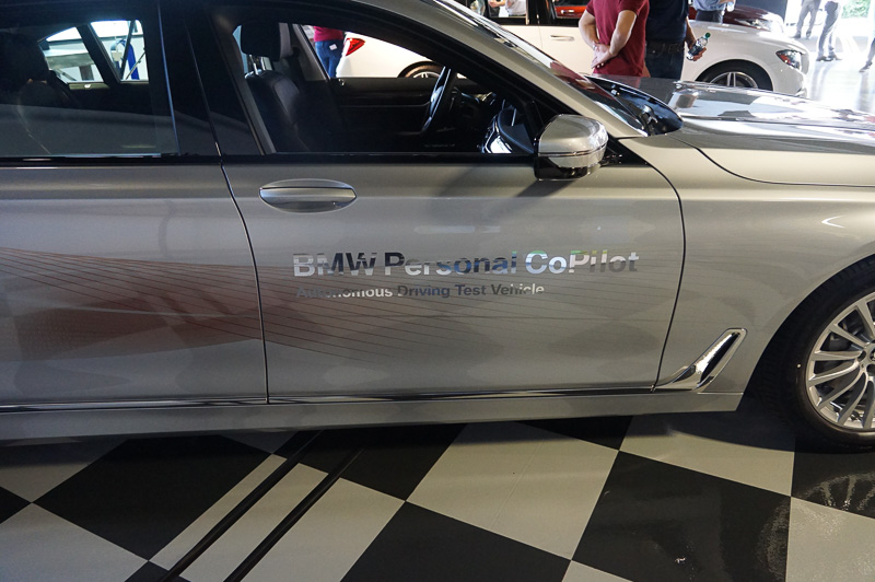 BMW 7シリーズベースの自動運転車のプロトタイプ
