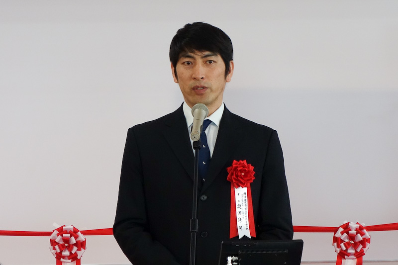 経済産業省 製造産業局 自動車課 電池・次世代技術・ITS推進室 室長の奥田修司氏