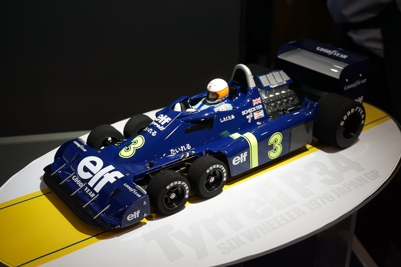 7月発売予定のRCモデル「1/10 タイレル P34 1976 日本GP」