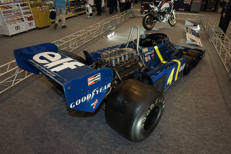 6輪F1マシン「タイレル P34」の各部