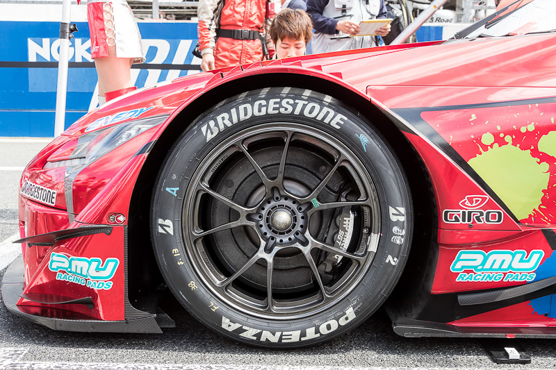 38号車「ZENT CERUMO LC500」（立川祐路/石浦宏明）