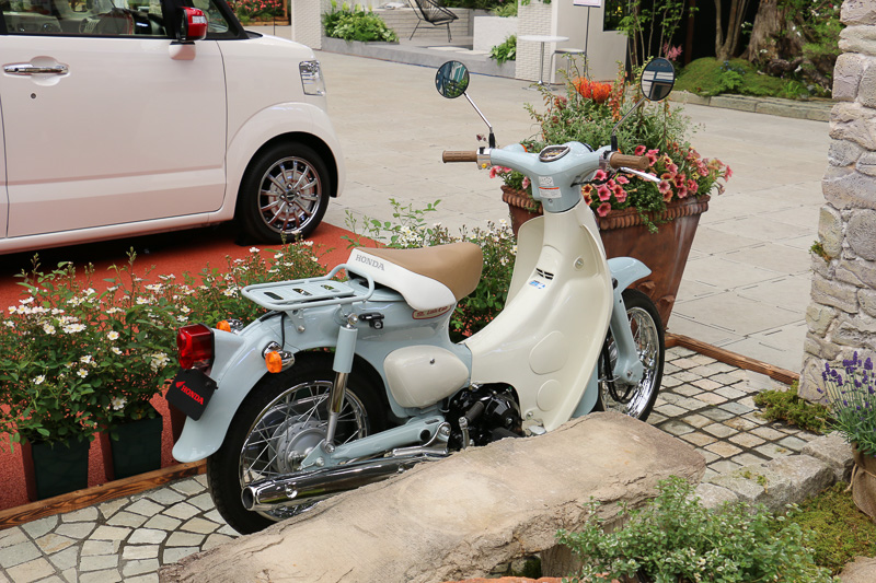 ボディカラーは2トーンカラーの「プコブルー×ココナッツホワイト」