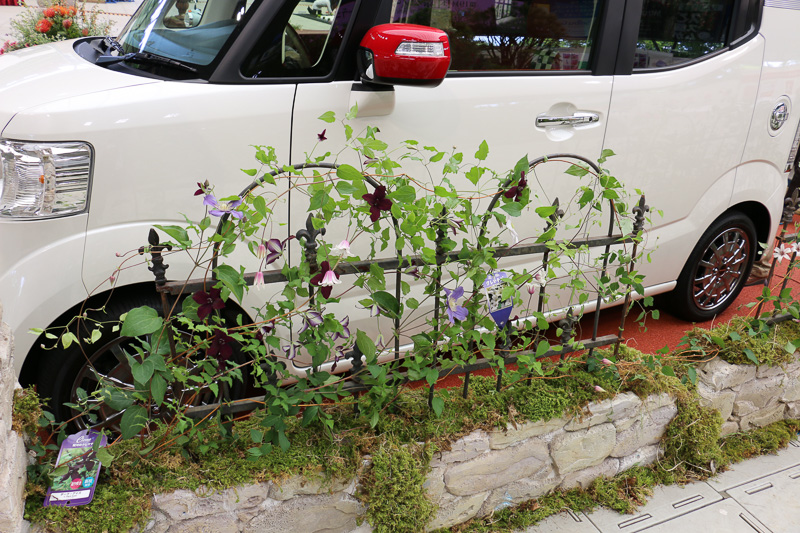 ポタジェはガーデニングカウンセラーの岡井路子氏の手によるもの
