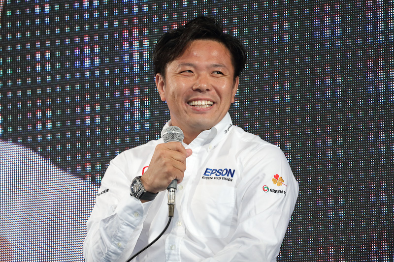 2017年シーズンに64号車「Epson Modulo NSX-GT」をドライブする松浦孝亮選手