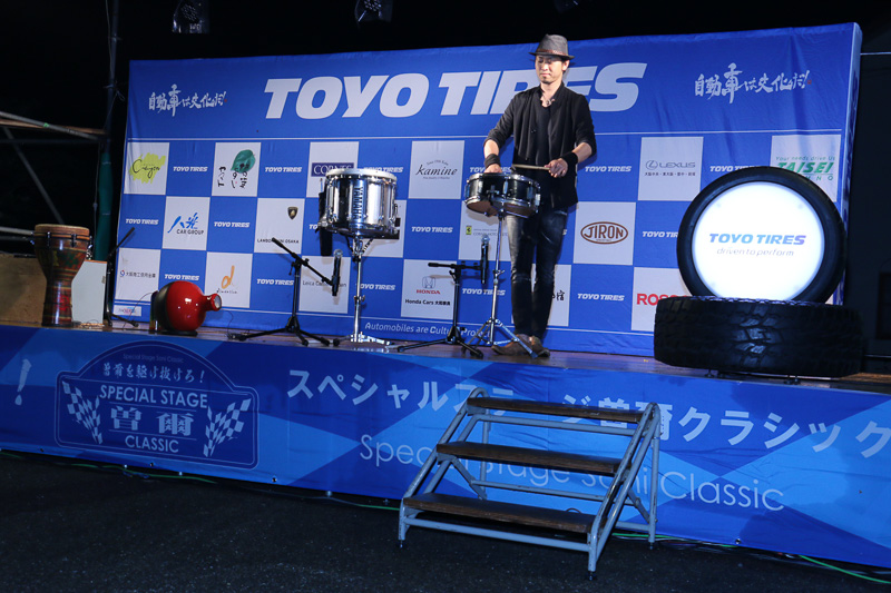 このほかに前夜祭では、平井義克氏によるドラムリサイタル、曽爾村観光大使の吉田桃華さんとひよしちゃんによる曽爾村と周辺地域のPRタイムなどが実施された