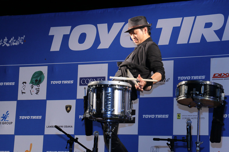 このほかに前夜祭では、平井義克氏によるドラムリサイタル、曽爾村観光大使の吉田桃華さんとひよしちゃんによる曽爾村と周辺地域のPRタイムなどが実施された