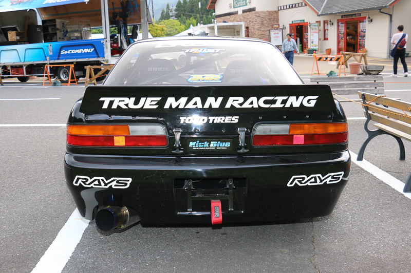 0カーとして走行したシルビア