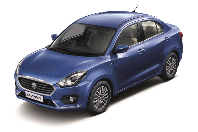 インドで発売されたコンパクトセダンの新型「ディザイア」