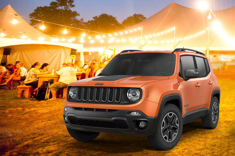 「レネゲード」の限定車「トレイルホーク ビーツ エディション」