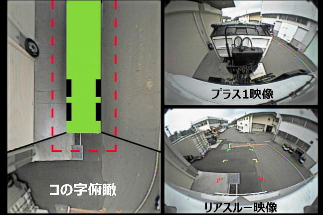「SurroundEye3＋1」の表示イメージ