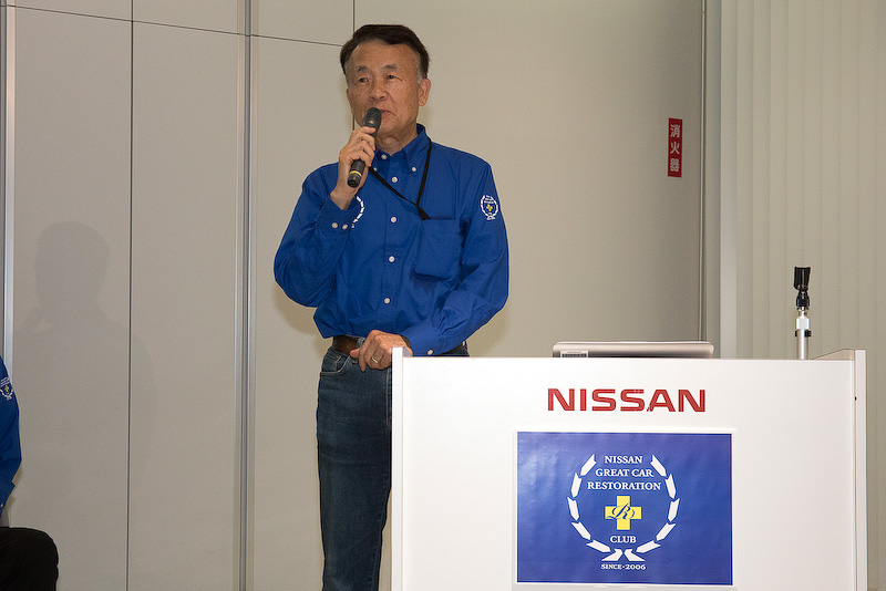 NPO法人 日本モータースポーツ推進機構 理事長の日置和夫氏