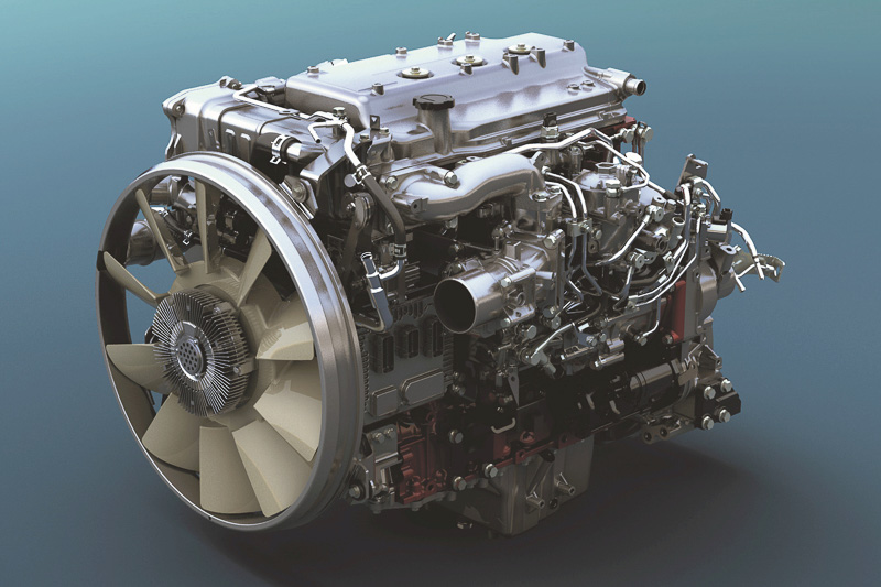 5.1リッターの直列4気筒ターボディーゼル「A05C」