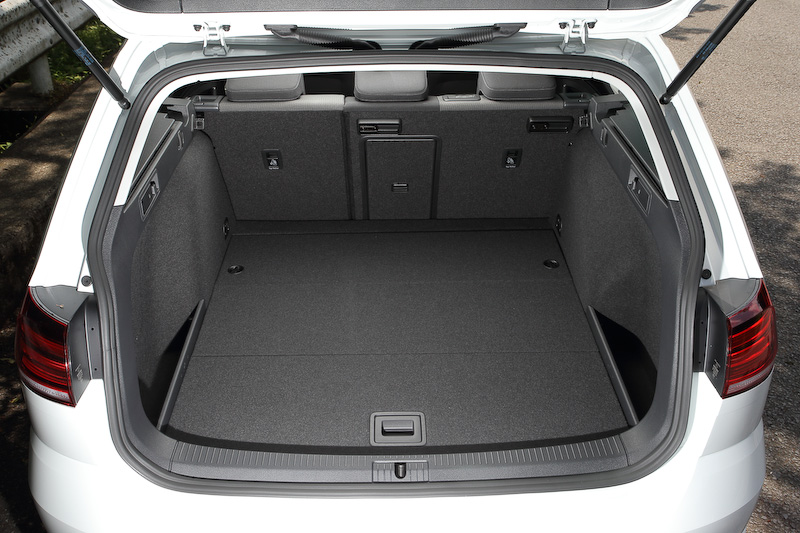 ヴァリアントのラゲッジルームのレイアウト例