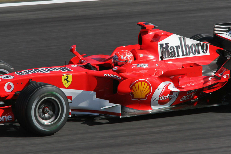 2006年、1度目の引退をしたシューマッハ。鈴鹿ラストイヤーも重なり過去最高の36万人の観客数を記録した