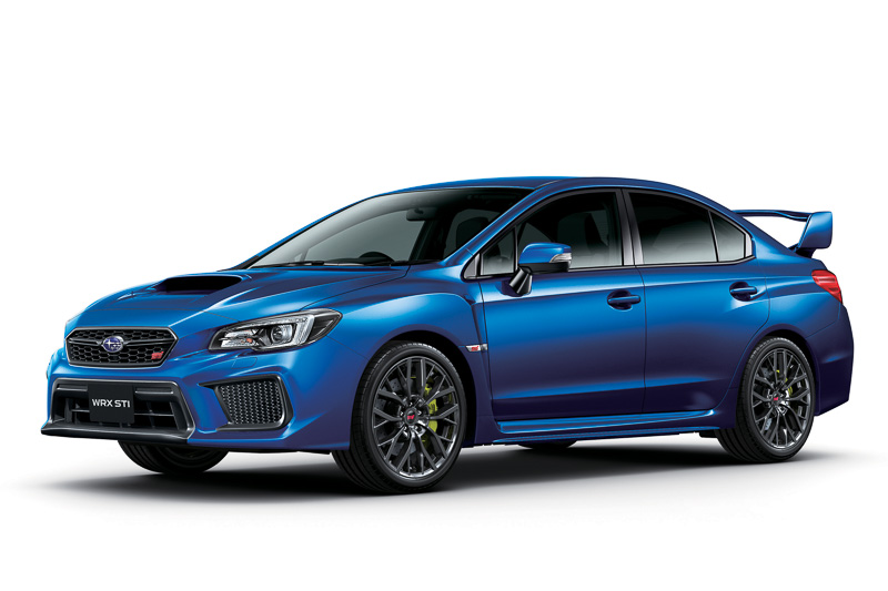 WRX STI TypeS 大型リヤスポイラー付（WRブルー・マイカ）