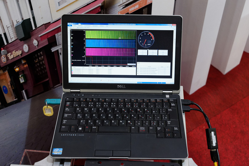 これらのモジュールにより、車両の操作系を全て制御できる。ECUの開発を行なう企業が、新入社員に対してモデルベース開発を教育するときに最適とのこと。6月にはNVIDIAのチップを搭載した新型のMicroAutoBoxを発表予定