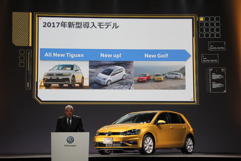 2017年に日本市場に導入したモデル