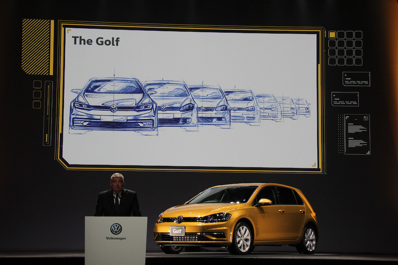 歴代ゴルフのスケッチ