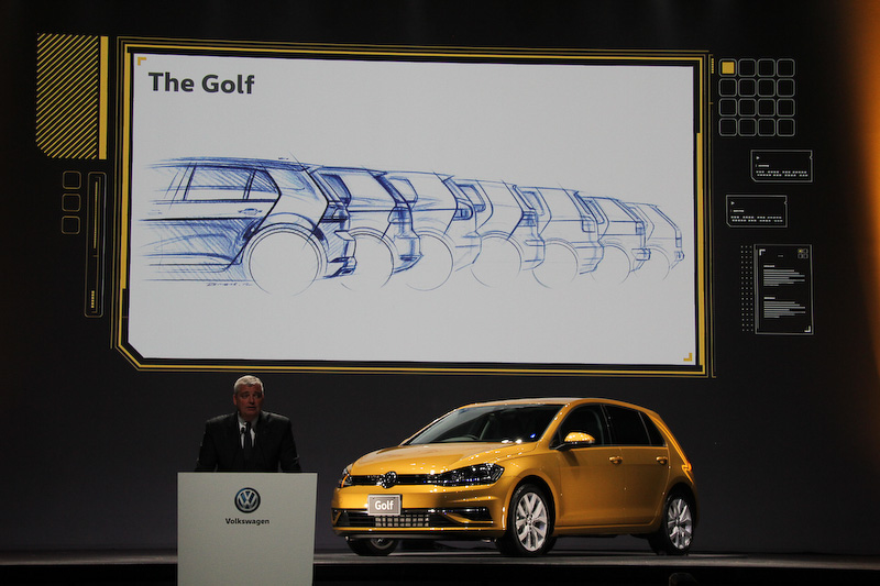 歴代ゴルフのスケッチ