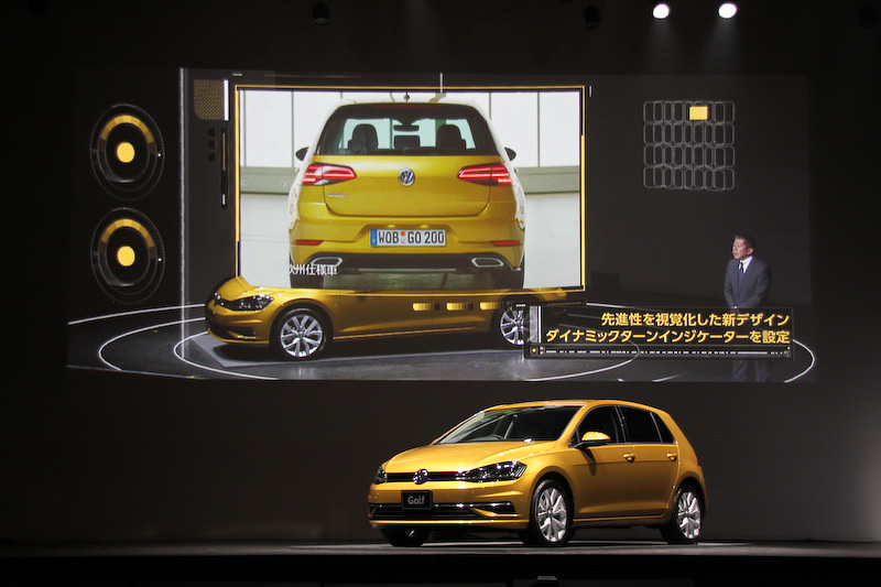 ハッチバック車はウインカーが流れるように光る「ダイナミックターンインジケーター」をフォルクスワーゲンとして初採用