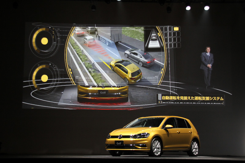 渋滞時追従支援システム「Traffic Assist」をコンフォートライン以上のグレードに標準装備