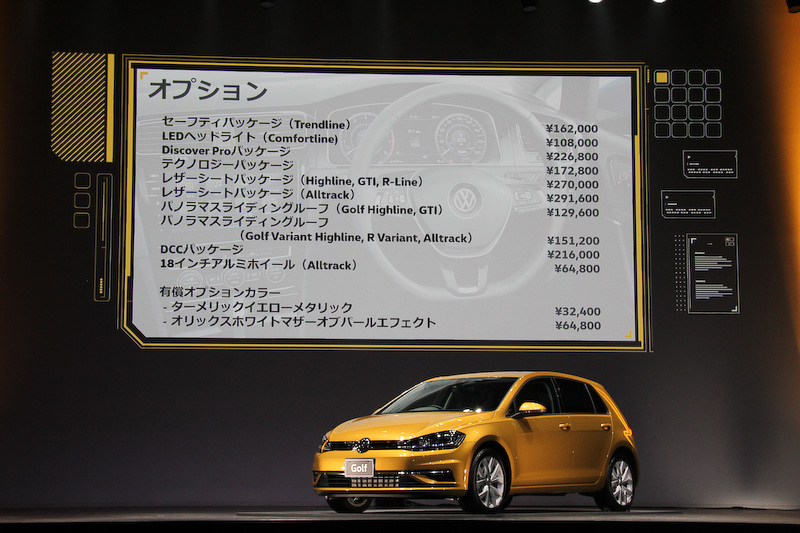 オプションの価格一覧