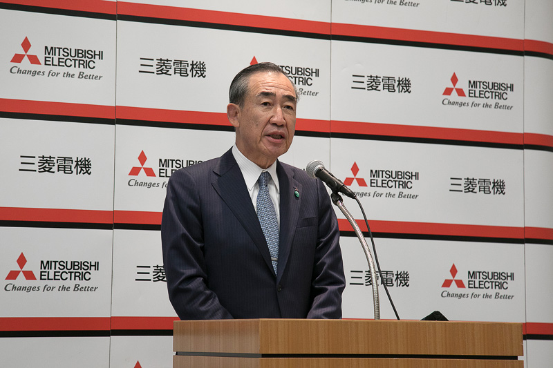 三菱電機株式会社 執行役社長 柵山正樹氏