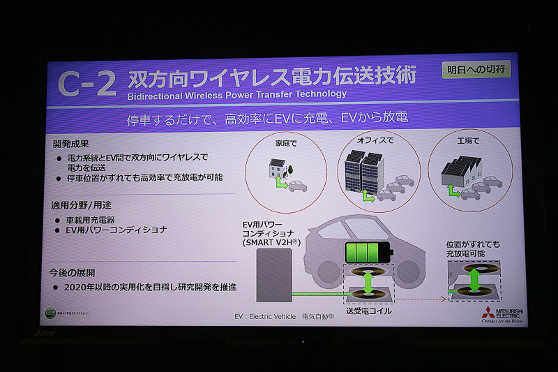 EVを普及させるためには不可欠という双方向ワイヤレス電力伝送技術