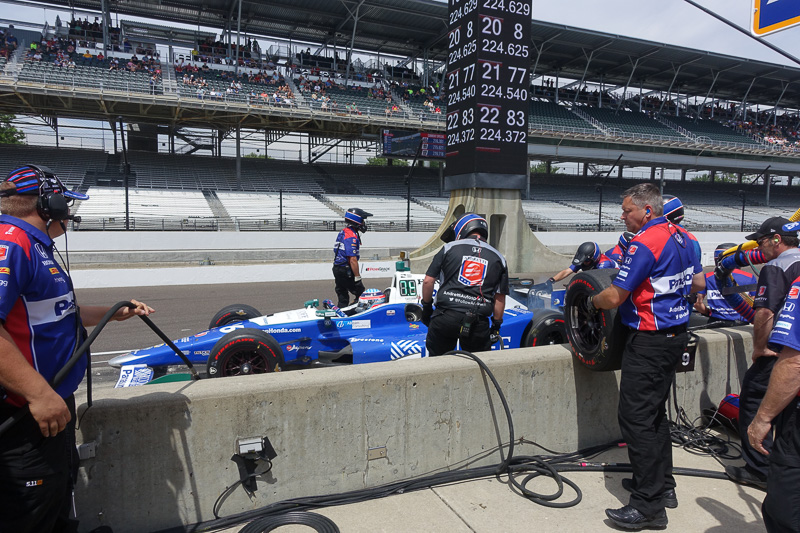 最後はタイムアタックではなく、ピット練習を行なった