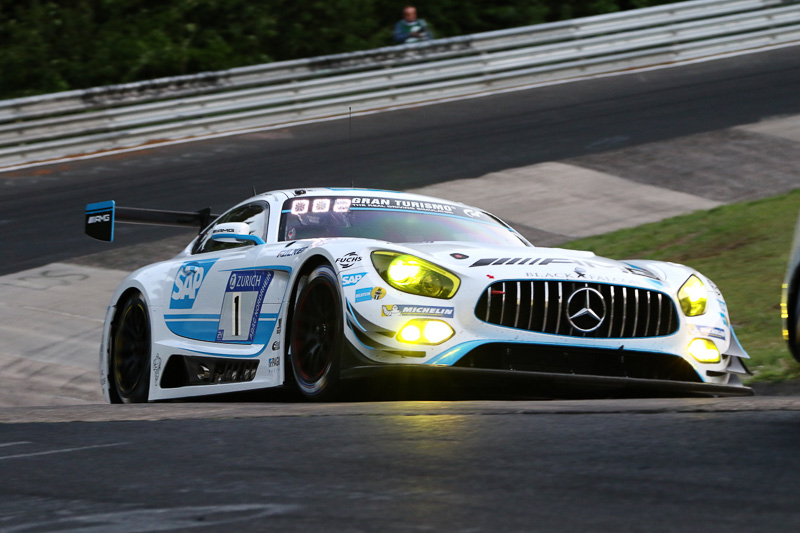 Mercedes-AMG Team Black Falcon（1号車）のMercedes-AMG GT3
