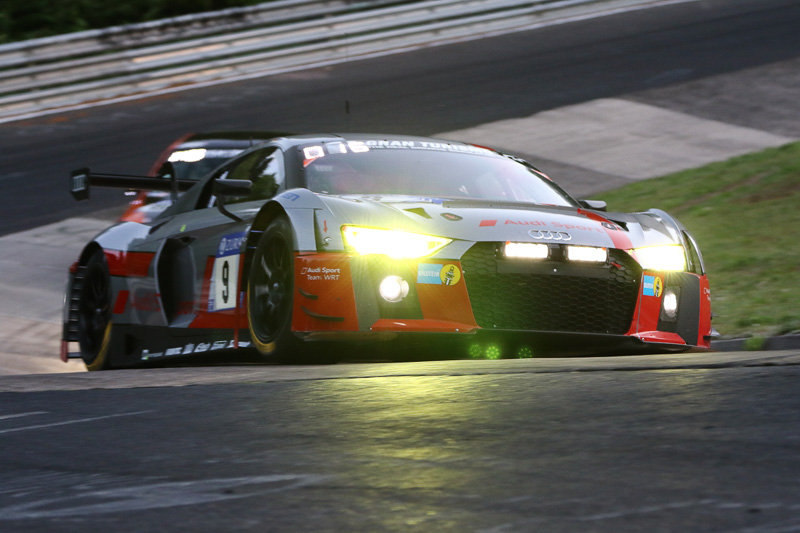 Audi Sport Team WRT（9号車）のAUDI R8 LMS