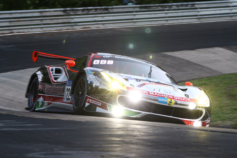 Wochenspiegel Team Monschau（22号車）のFerrari 488 GT3